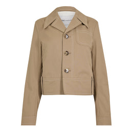 Buttoned Hybrid Jacket