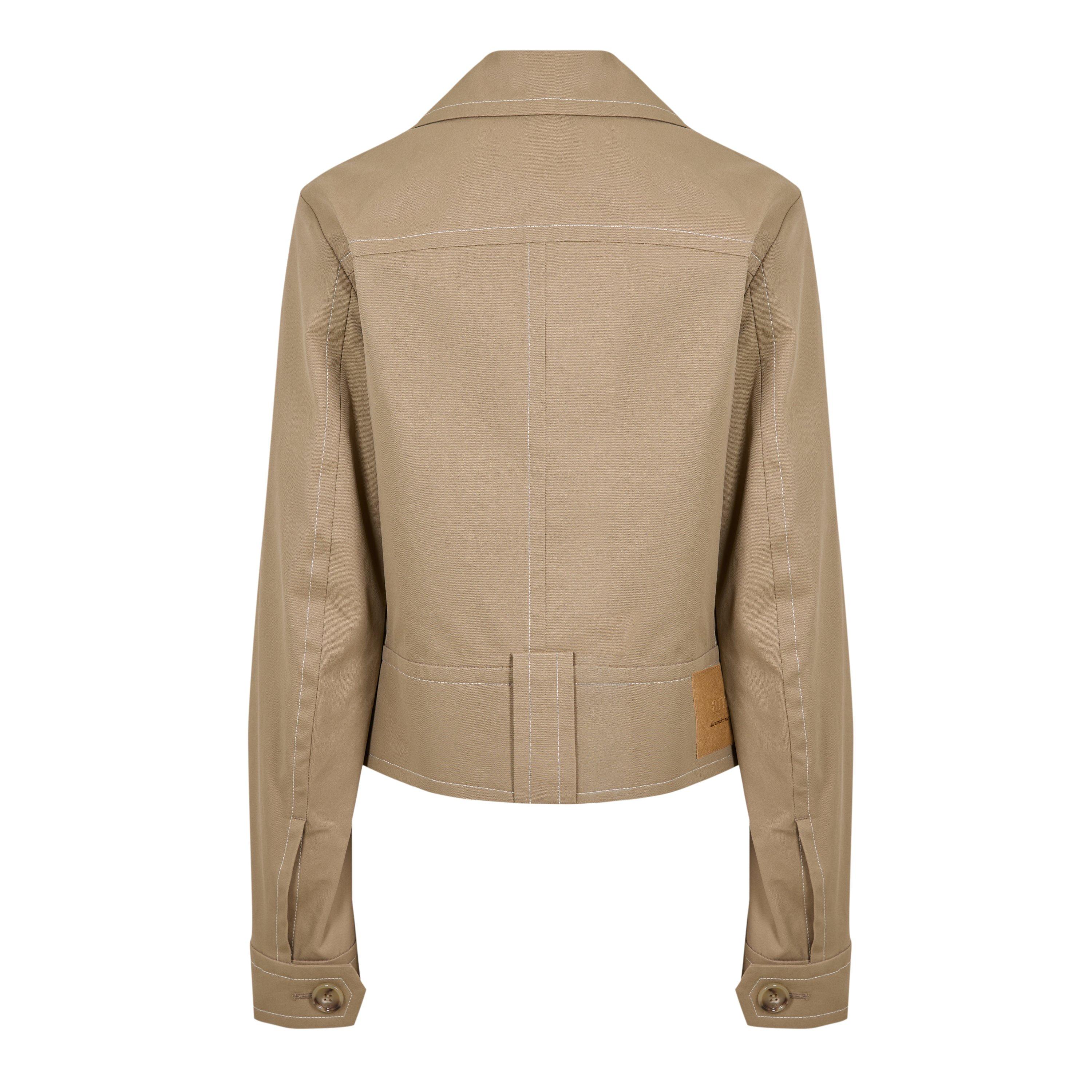 Buttoned Hybrid Jacket