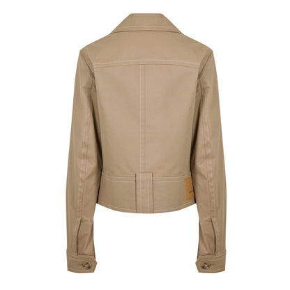 Buttoned Hybrid Jacket