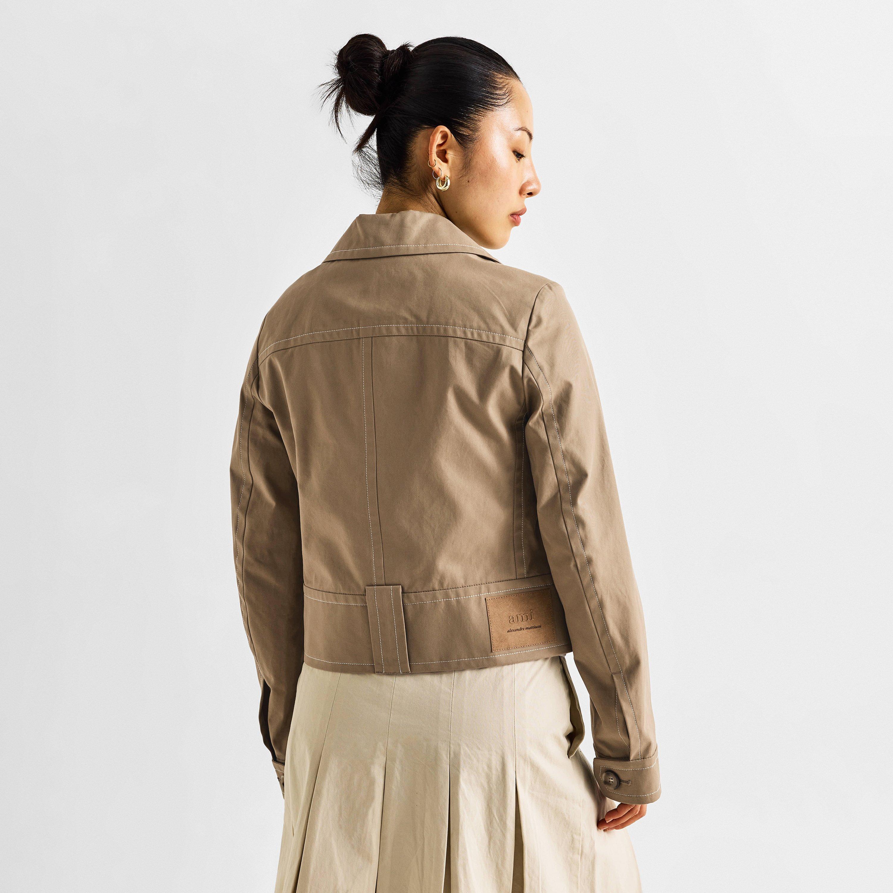Buttoned Hybrid Jacket