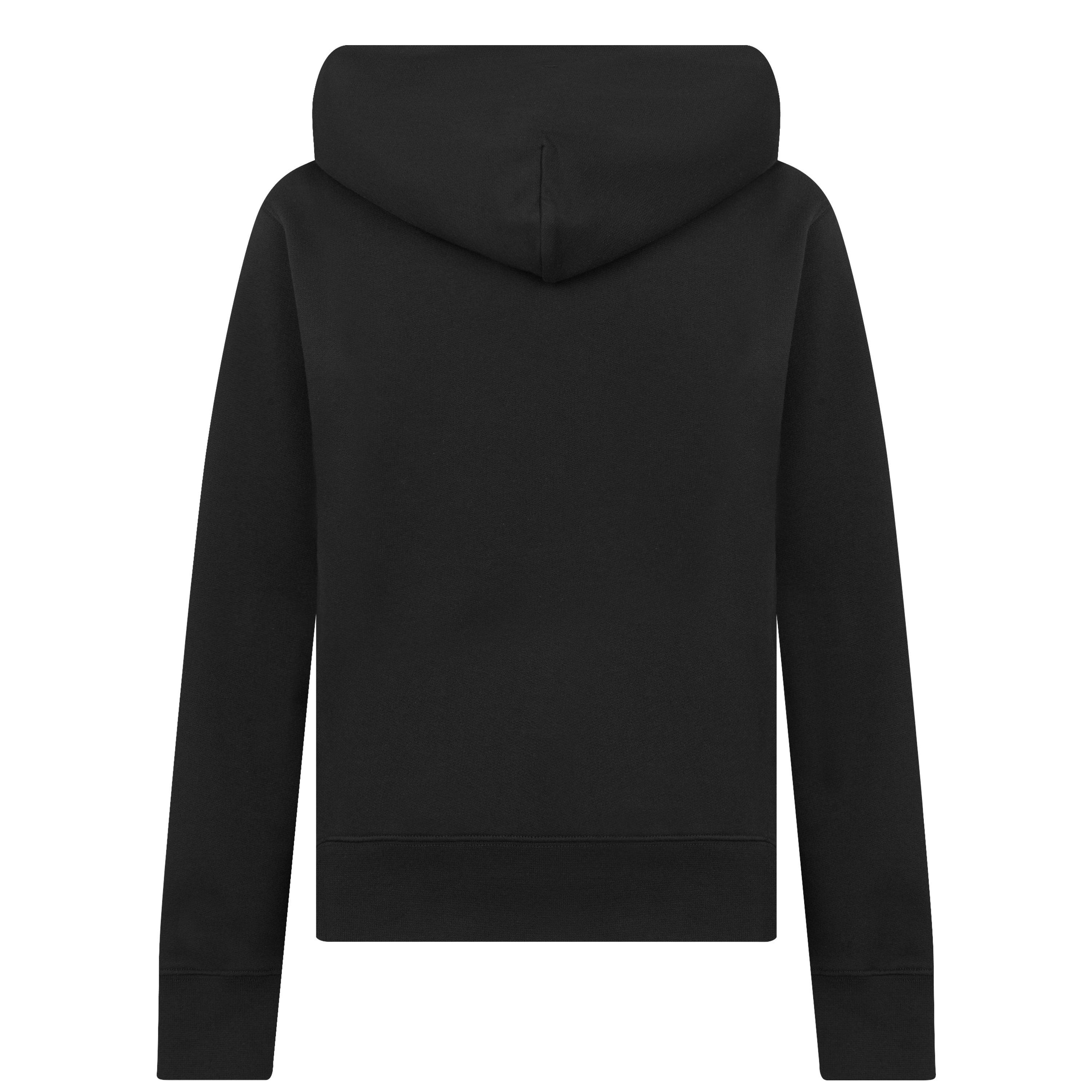 Floral-Applique Hoodie