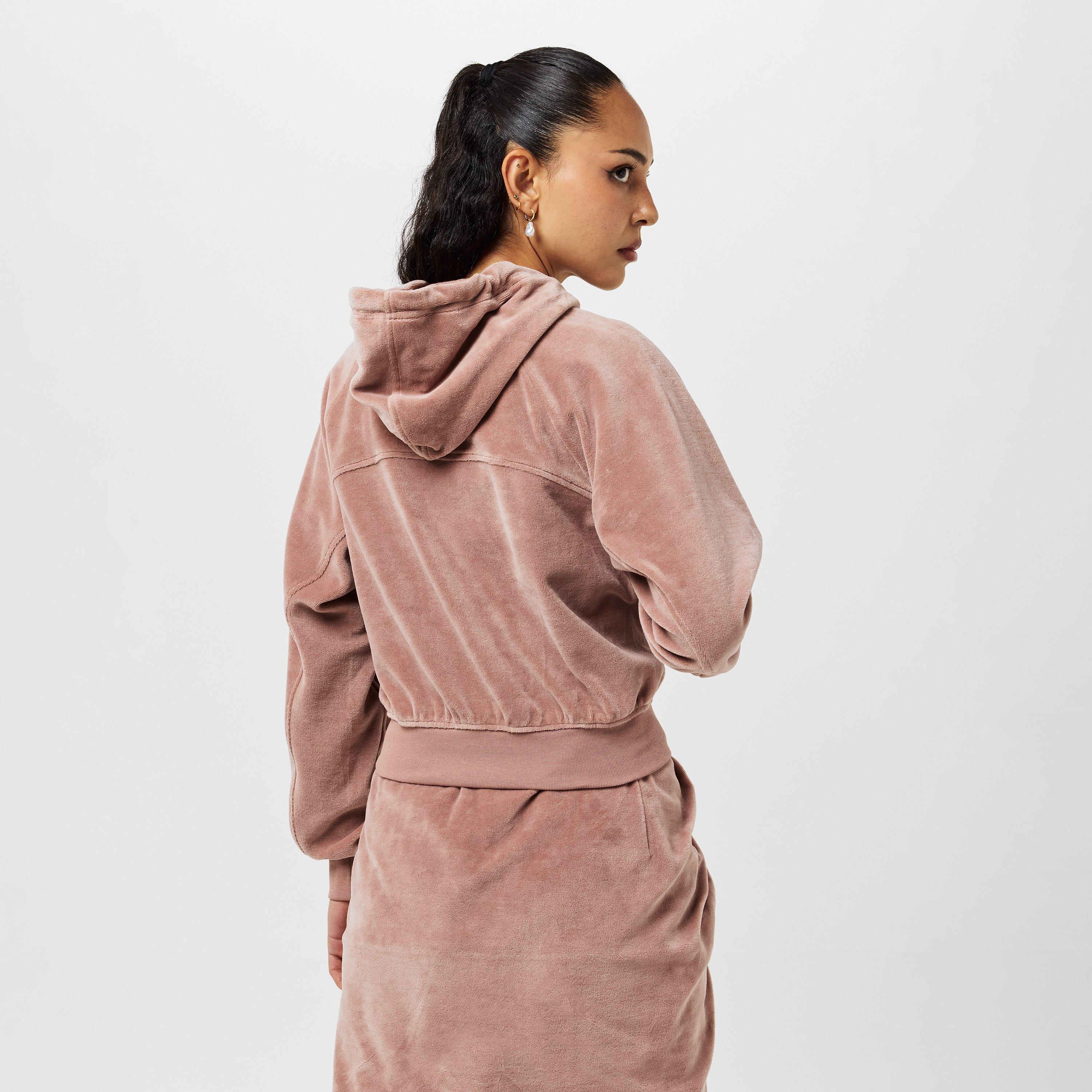 Viv Velour Full Zip Hoodie
