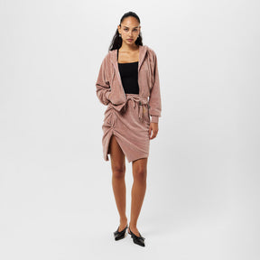 Viv Velour Zip OTH Ld53