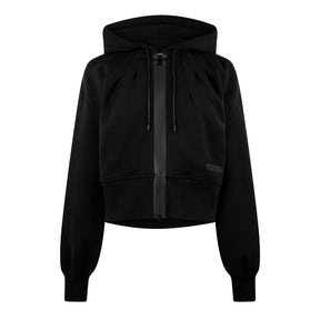 Cropped Zip Hoodie