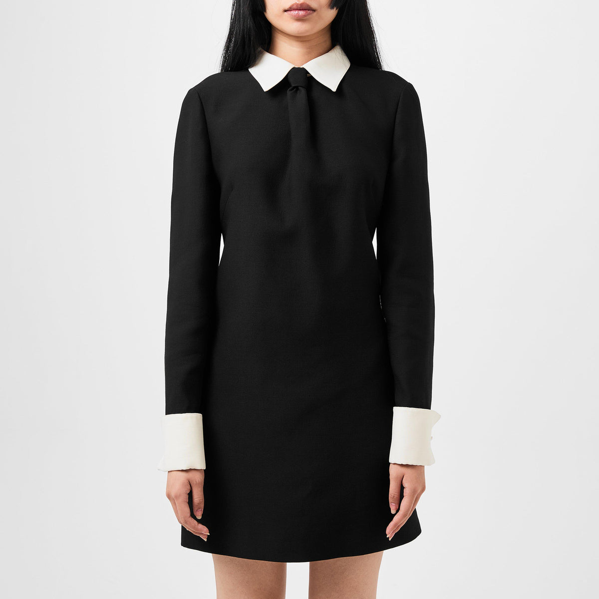 Crepe Couture Mini Dress