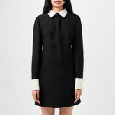 Crepe Couture Mini Dress