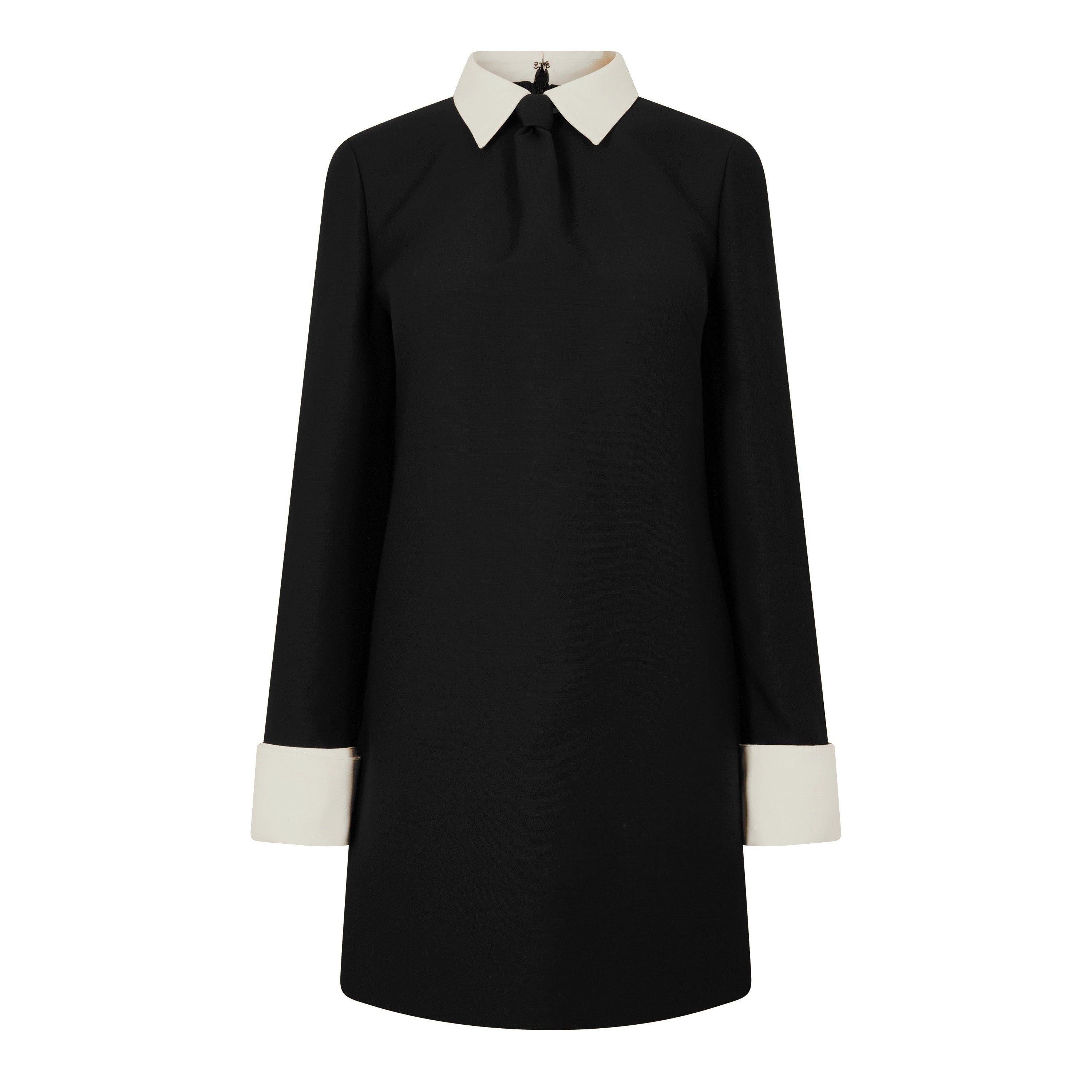 Crepe Couture Mini Dress