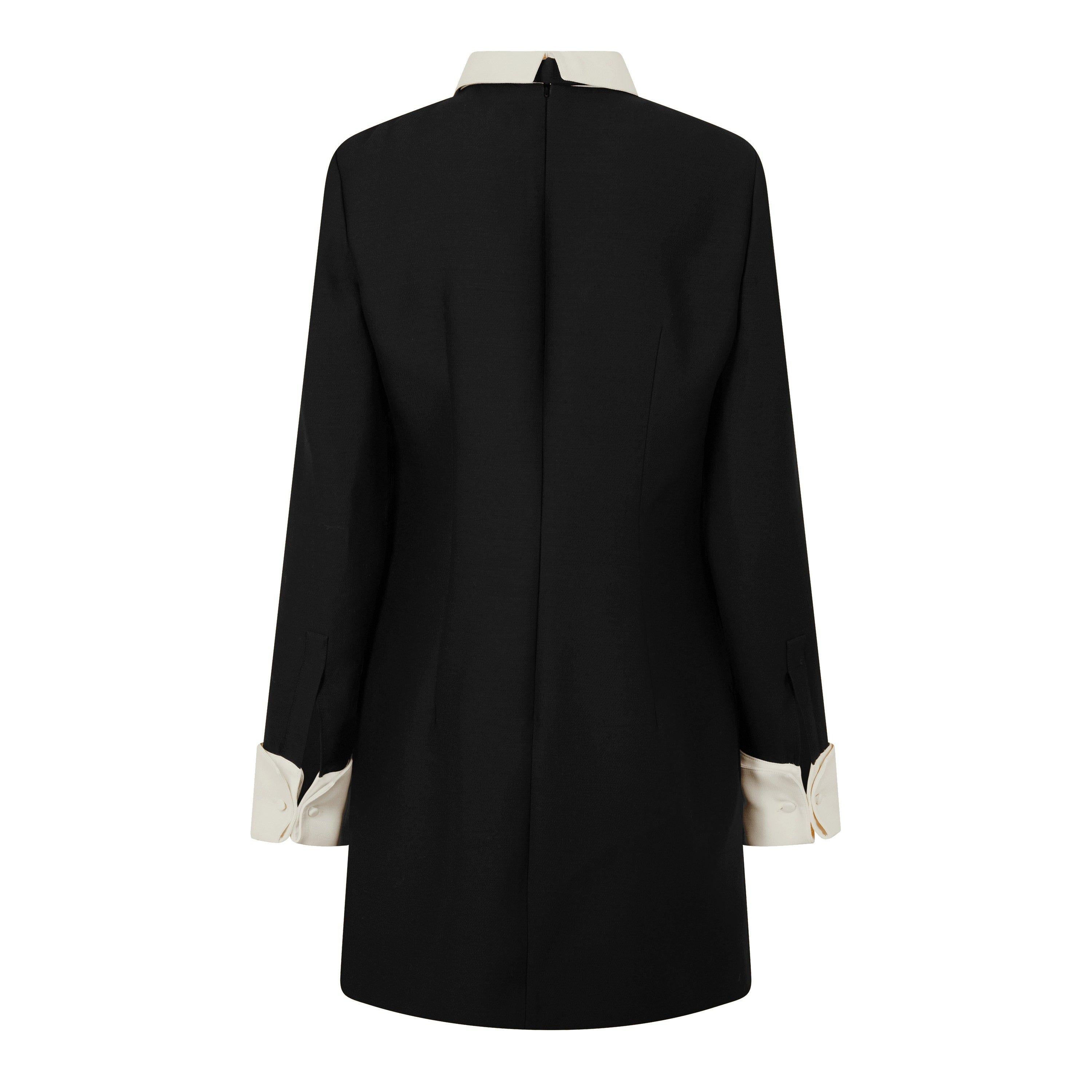 Crepe Couture Mini Dress