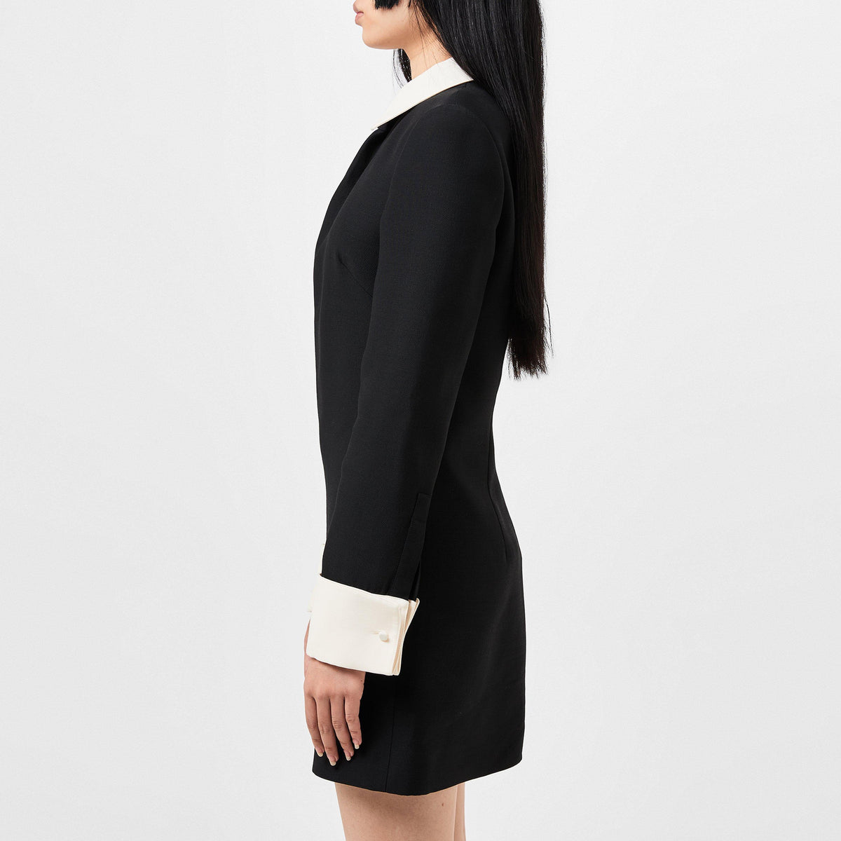 Crepe Couture Mini Dress