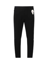 Skull Slim Jogger Pants in Black