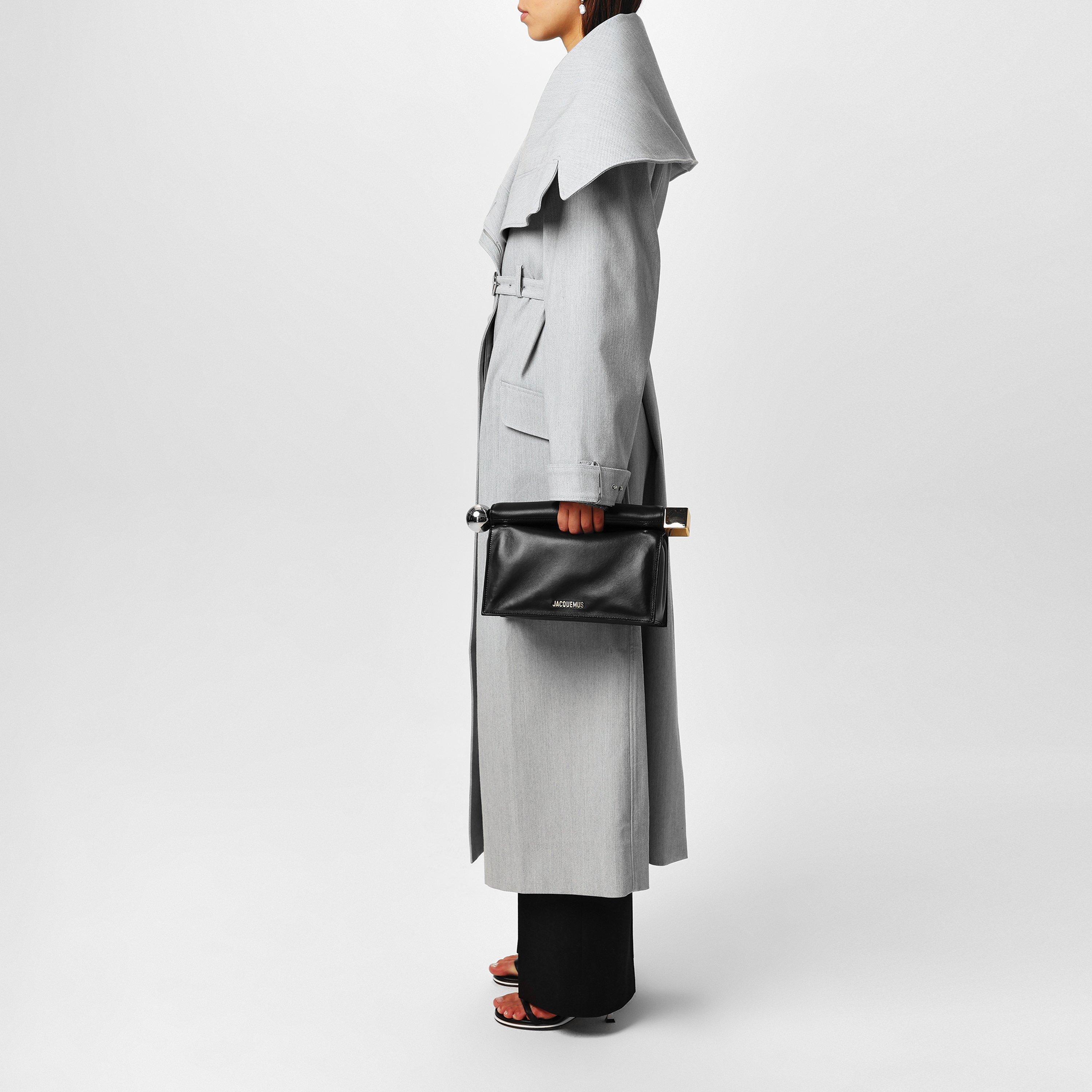 Le Caruso Long Sleeve Long Oversized Fit Trench Coat