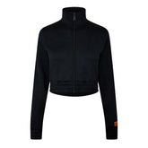 Logo Patch Cropped Tracksuit Top