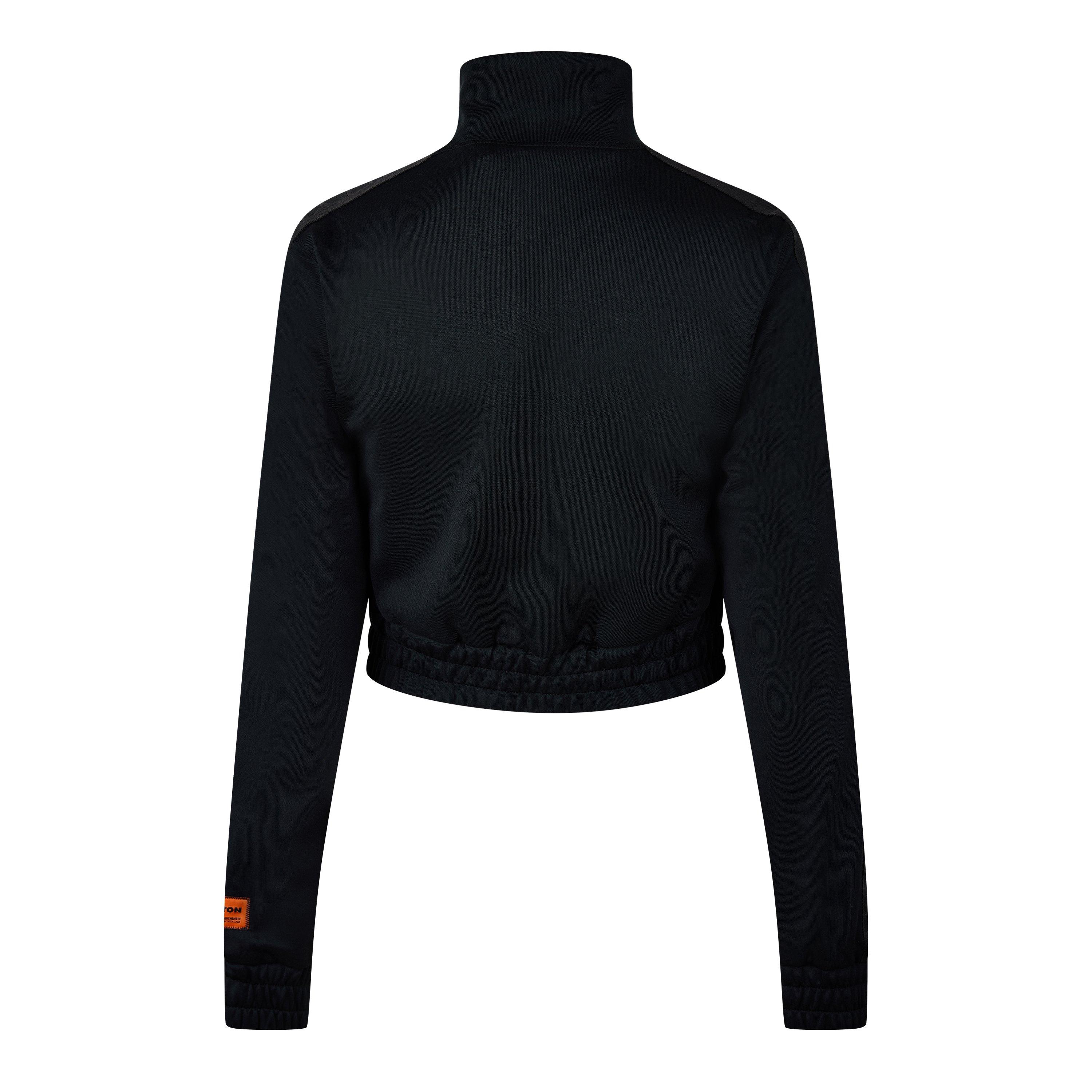 Logo Patch Cropped Tracksuit Top