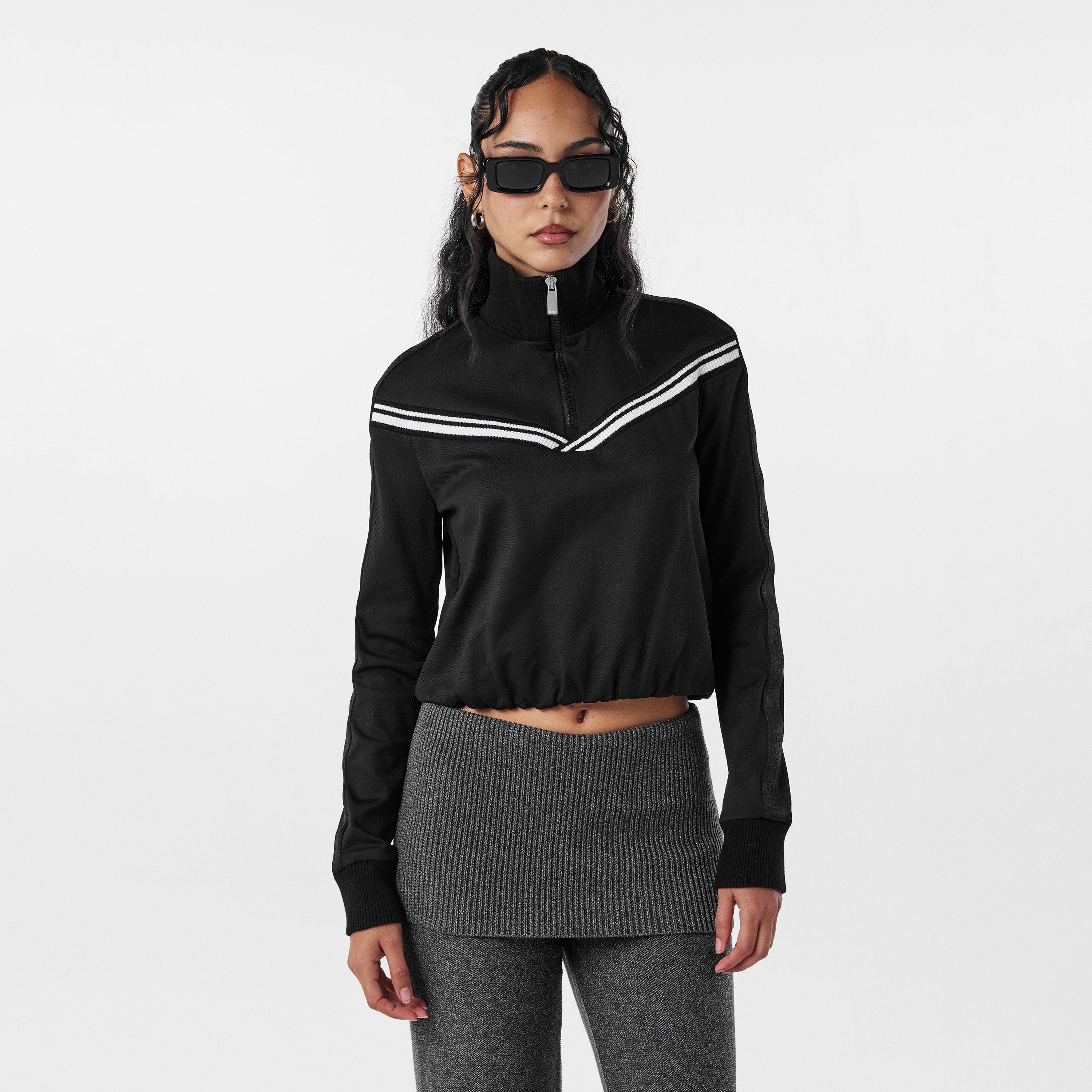Soft Fabric Relaxed Fit Tracksuit Top