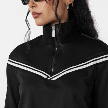 Soft Fabric Relaxed Fit Tracksuit Top