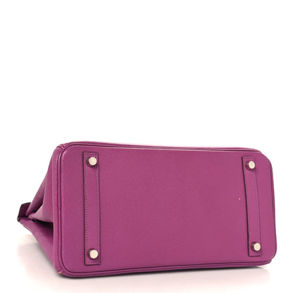 Hermes Chevre Mysore Birkin 30 Cyclamen