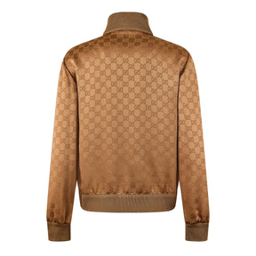 Women's GG Jacquard Viscose Zip Jacket