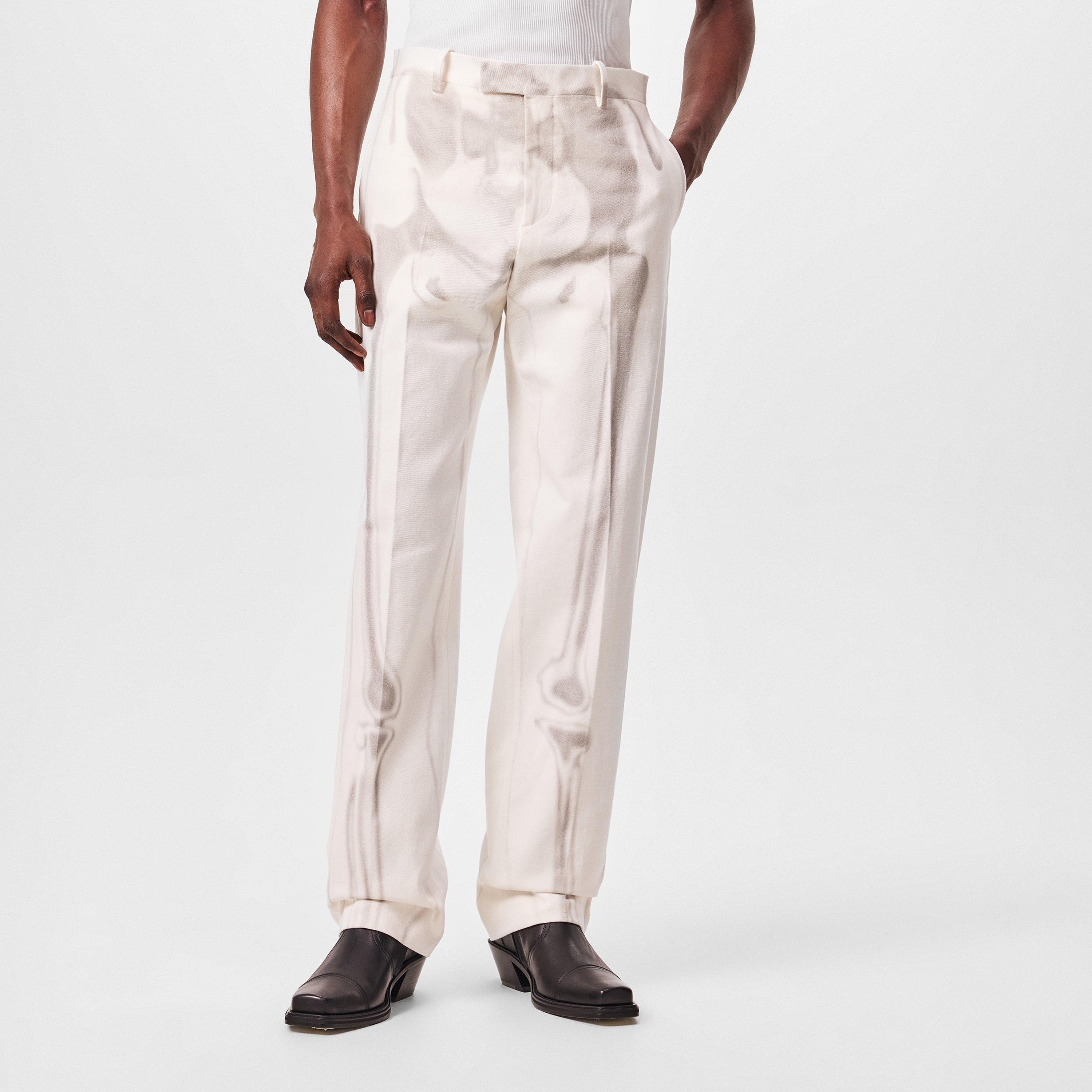 Body Scan Dnm Pant Skeleton Graphic Jeans