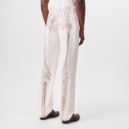 Body Scan Dnm Pant Skeleton Graphic Jeans