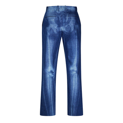 Body Scan Dnm Pant Skeleton Graphic Jeans
