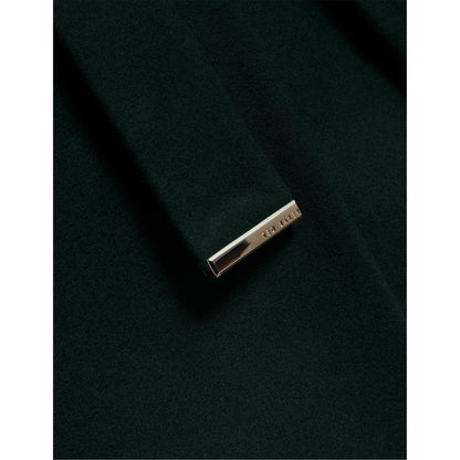 Rose Belted Midi Wool Long Sleeve Coat