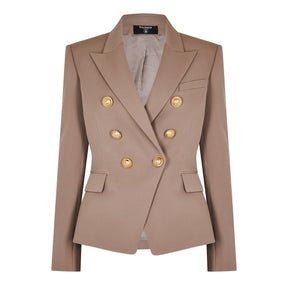 Women's Wool Double Breasted Blazer