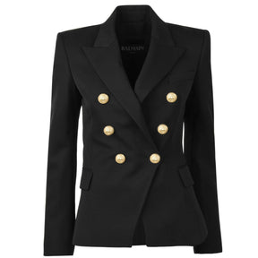 Women's Wool Double Breasted Blazer