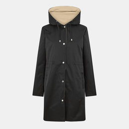 Water-Resistant Adjustable Rain Anorak