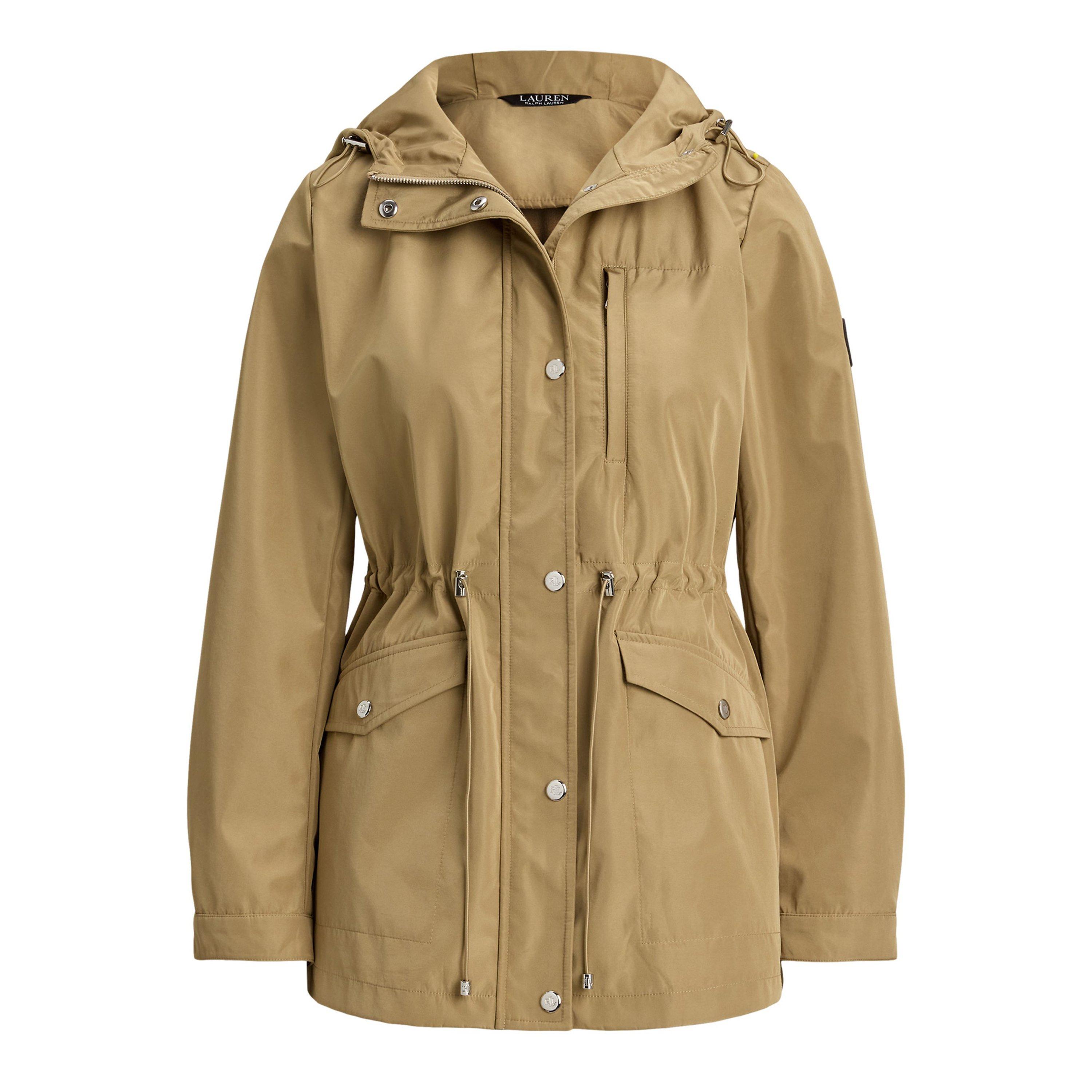 Water-Resistant Adjustable Rain Anorak