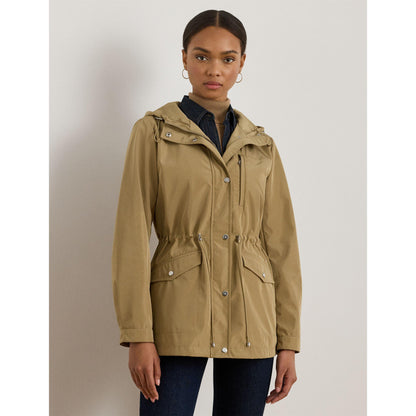 Water-Resistant Adjustable Rain Anorak