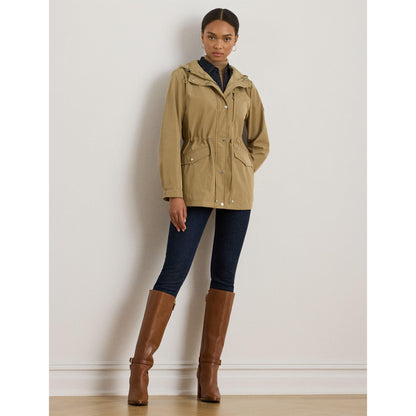 Water-Resistant Adjustable Rain Anorak