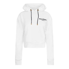 Women's Logo Cotton Drawstring Hoodie