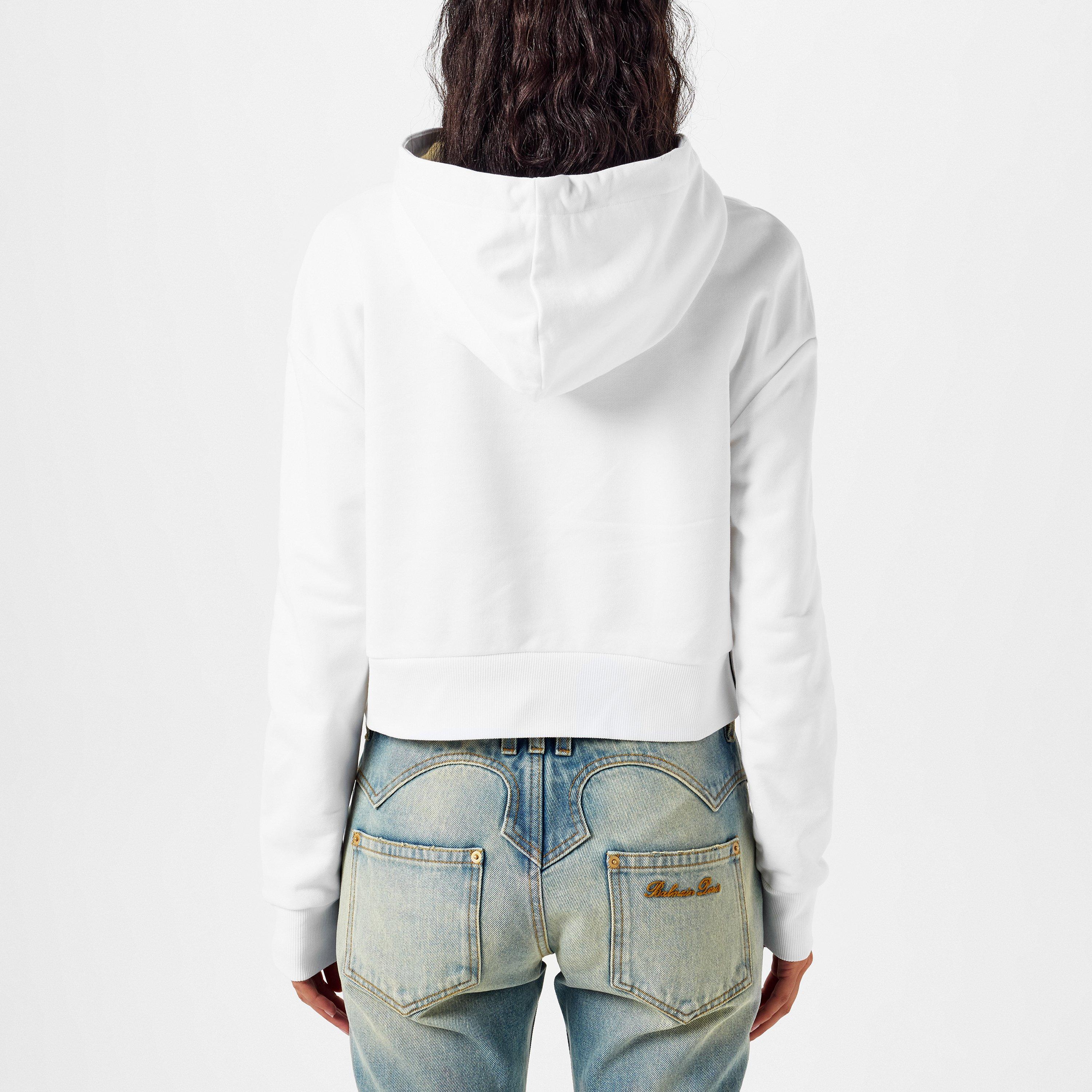 Women's Logo Cotton Drawstring Hoodie