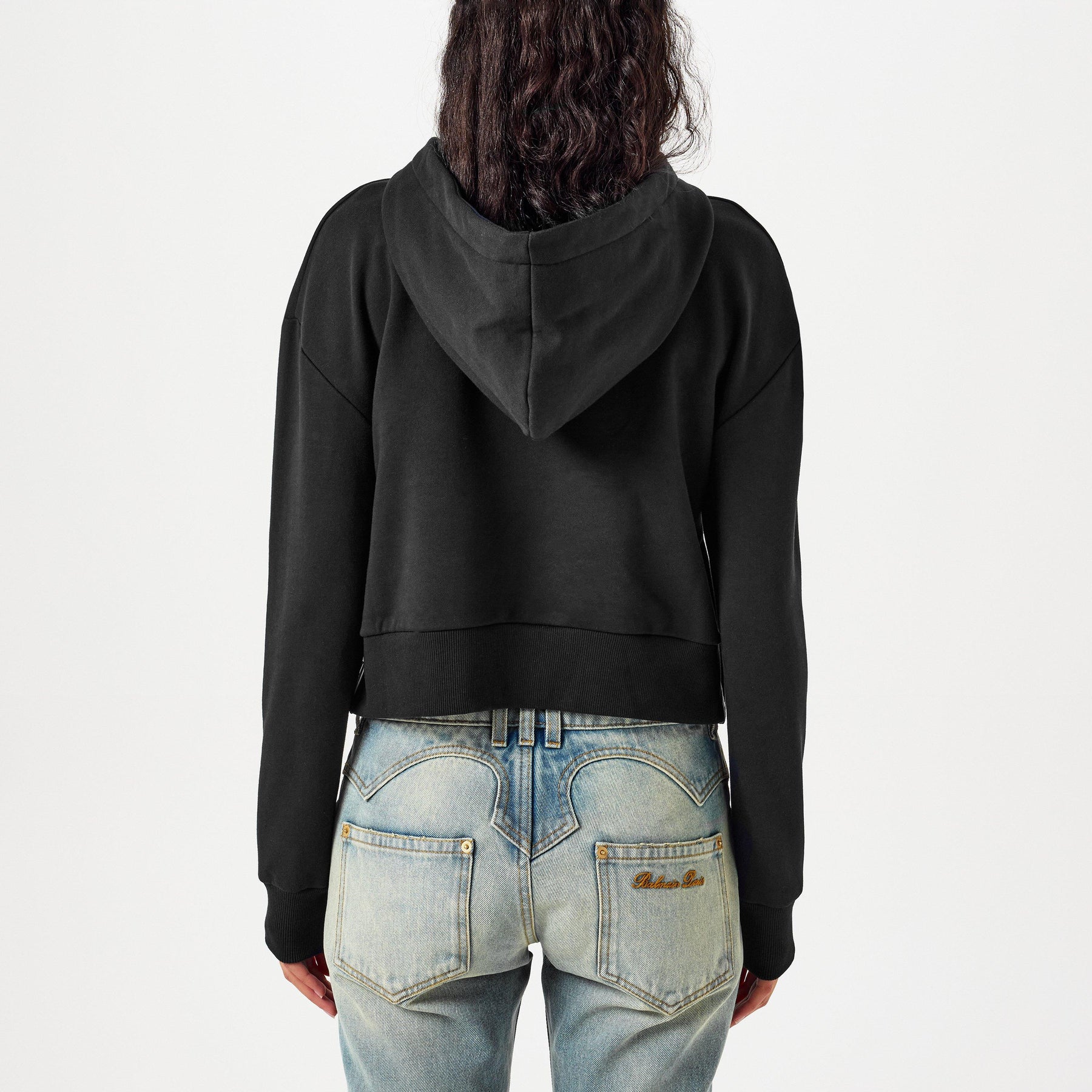 Women's Logo Cotton Drawstring Hoodie