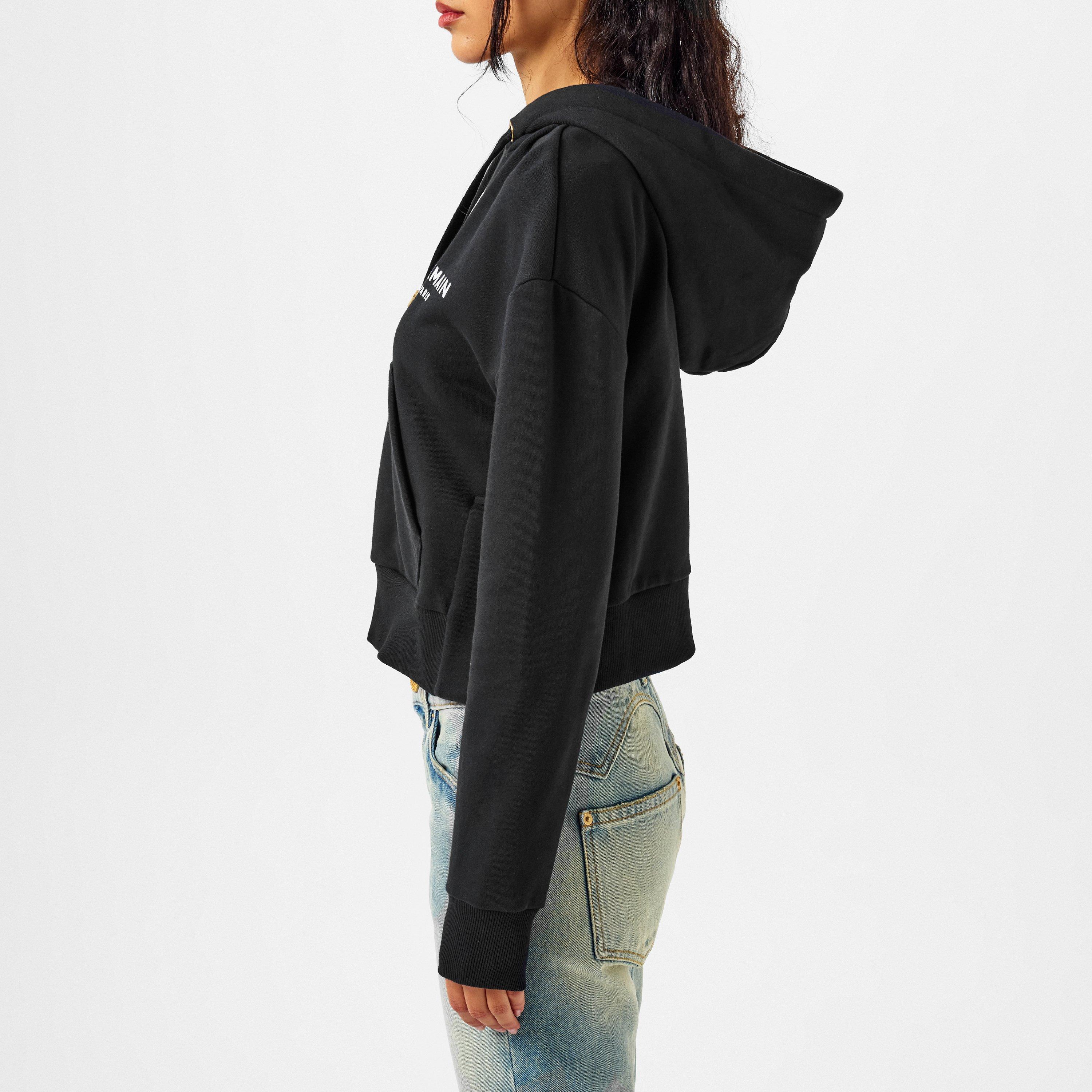 Women's Logo Cotton Drawstring Hoodie