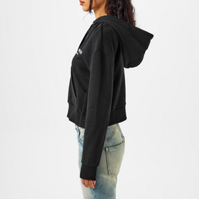 Women's Logo Cotton Drawstring Hoodie