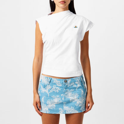 Logo Cotton Hebo Top T-Shirt