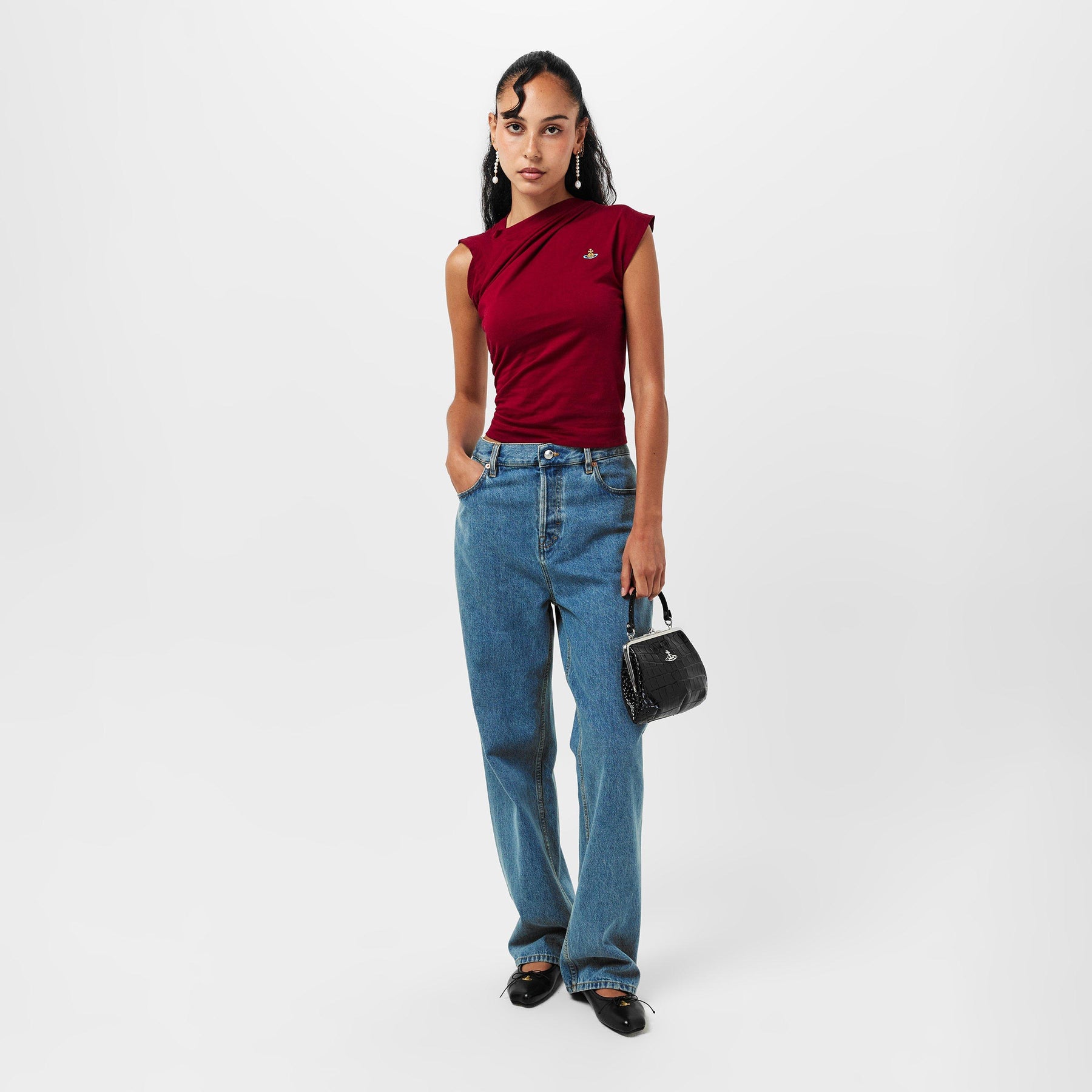Women's Logo Cotton Hebo Top T-Shirt