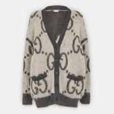 Mohair Reversible Cardigan