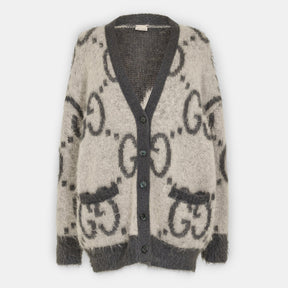 Mohair Reversible Cardigan