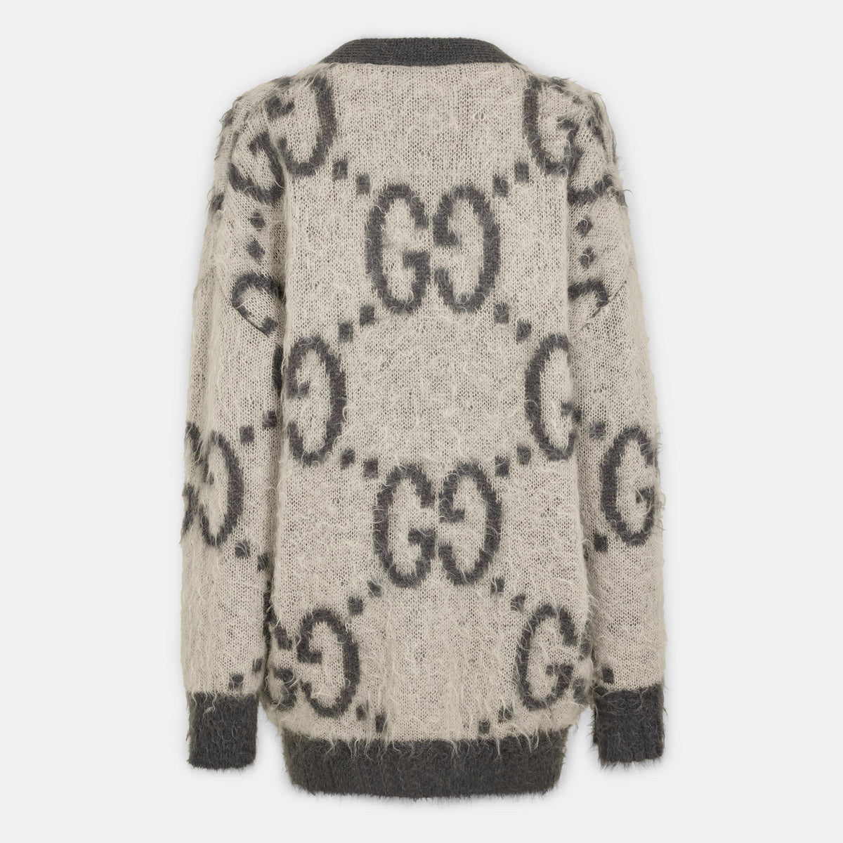 Mohair Reversible Cardigan