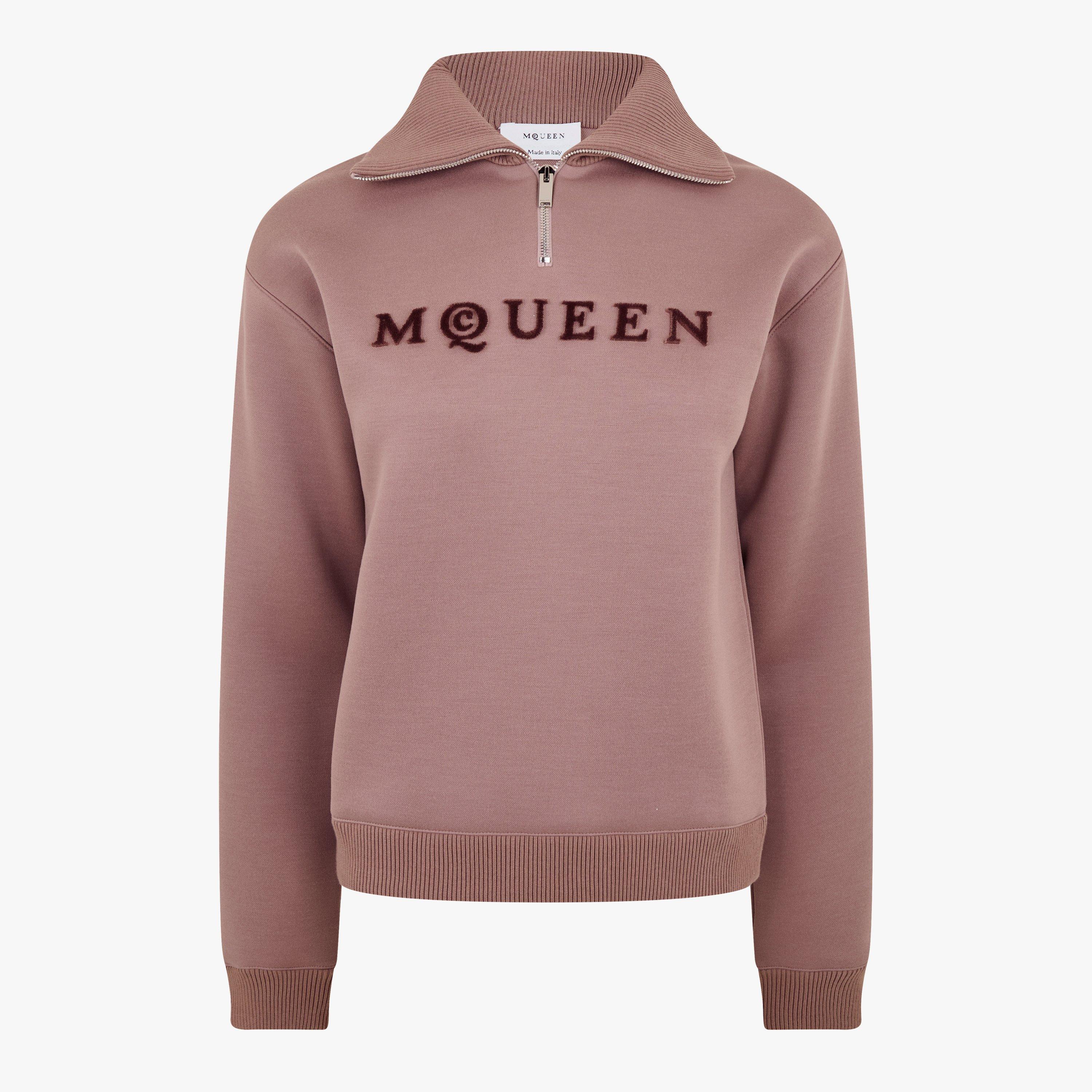 Logo Half-Zip Sweater