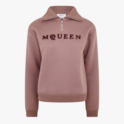 Logo Half-Zip Sweater