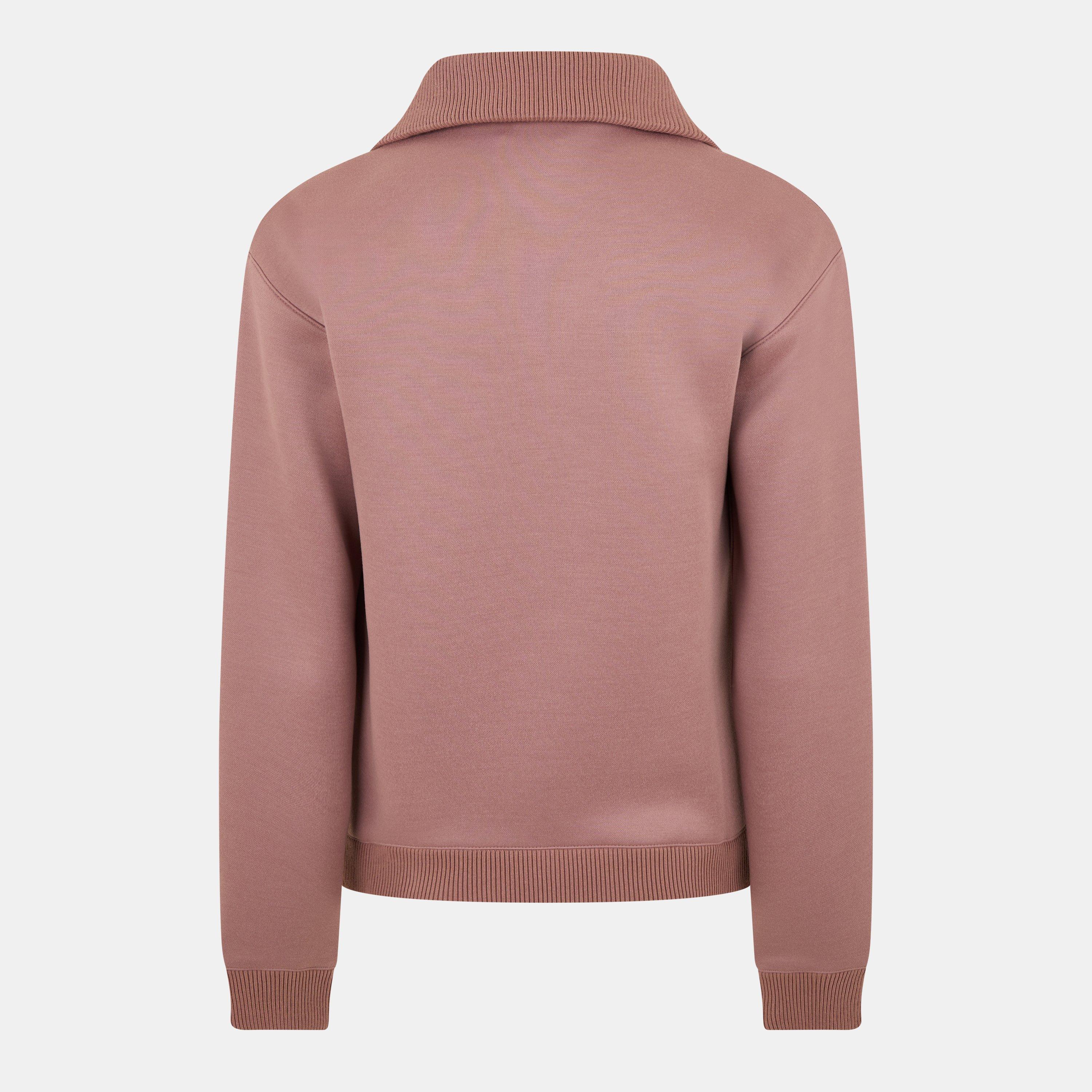 Logo Half-Zip Sweater