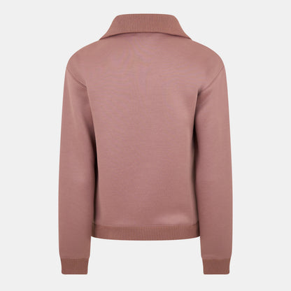 Logo Half-Zip Sweater