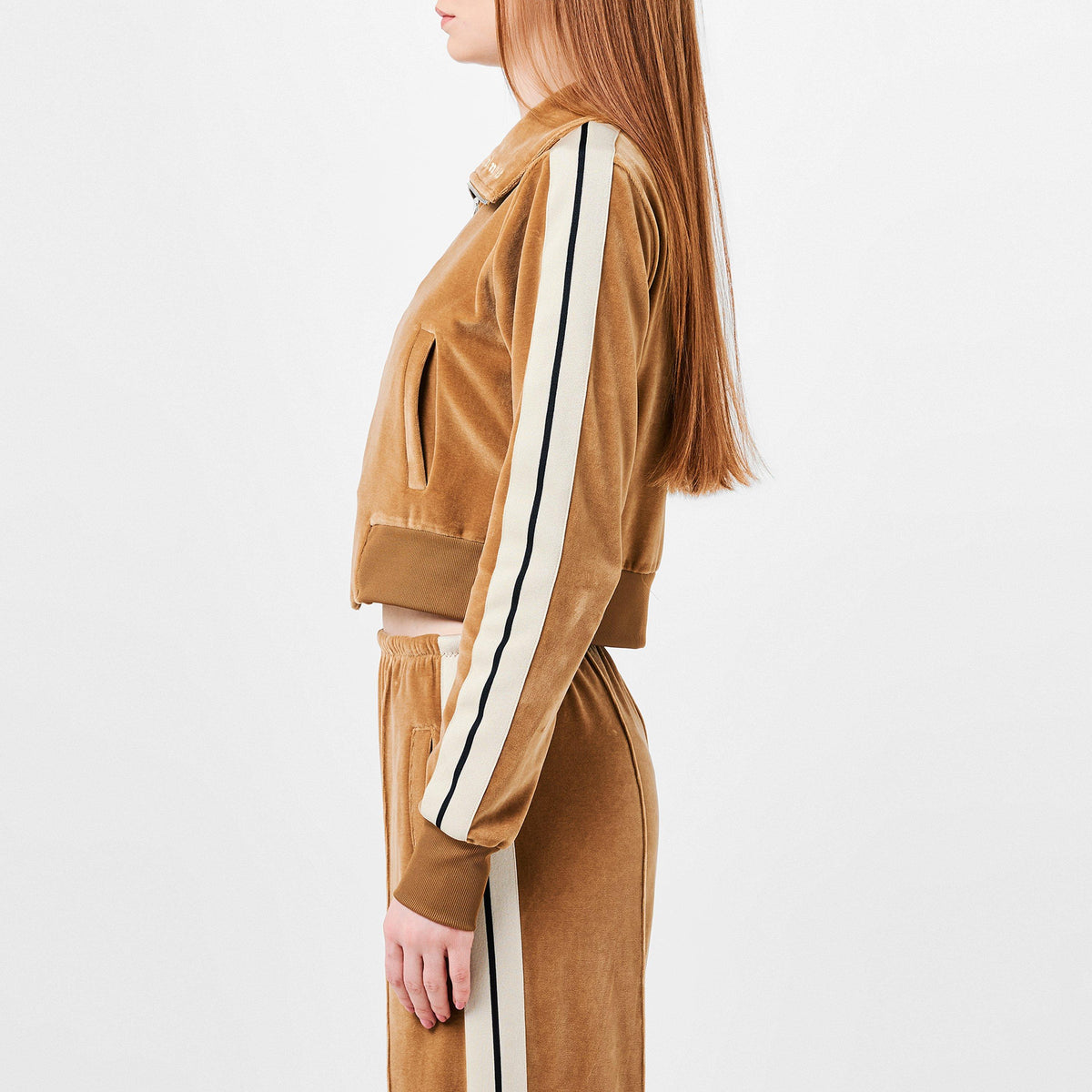 Velvet Tracksuit Jacket