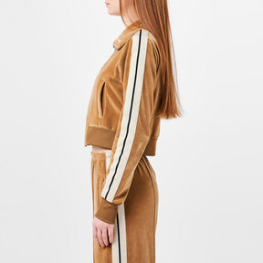 Velvet Tracksuit Jacket