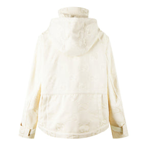 Women's Jumbo GG Canvas Cotton Puffer Jacket