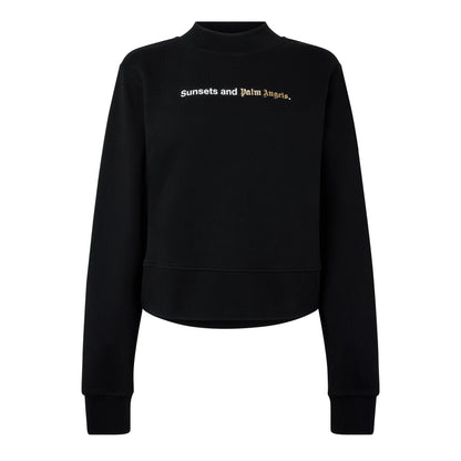 Sunset Print Cotton Sweatshirt