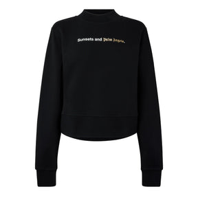 Sunset Print Cotton Sweatshirt